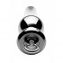 Анальная пробка Tom of Finland Weighted Aluminum Plug with Pull Ring (27821) – фото 3