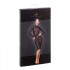 Полупрозрачное платье Noir Handmade, черное в полоску, размер 3XL (30512) – фото 5