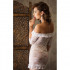 Гіпюрову сукню SoftLine Agathe зі стрингами біле, розмір S/M (20879) – фото 2