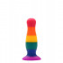 Анальная пробка Dream Toys Pride разноцветная, 10.5 см х 2.8 см (38490) – фото 3