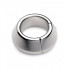 Магнітне кільце-обважнювач для мошонки зі сталі, сріблясте (41419) – фото 4