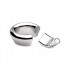 Магнитное кольцо-утяжелитель для мошонки из стали, серебристое (41419) – фото 2