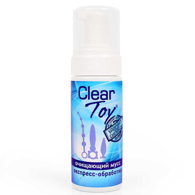 Мус очищаючий, антибактеріальний для секс-іграшок CLEAR TOY 150 мл (39766) – фото 1