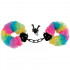 Разноцветный Набор БДСМ наручники и маска на глаза (27961) – фото 3