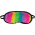 Різнобарвний Набір БДСМ наручники і маска на очі (27961) – фото 4