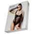 Эротический боди виниловое  со шнуровкой и полупрозрачной тканью Evelyne Demoniq L/XL (31201) – фото 2