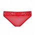 Сексуальные трусики красные с открытой зоной бикини, полупрозрачные S/M (29188) – фото 6
