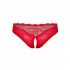 Трусики красные c вырезом Lovica crotchless panties S/M (35767) – фото 3