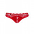 Червоні Трусики c вирізом Lovica crotchless panties S/M (35767) – фото 4