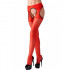 Еротичні червоні колготи з інтимним вирізом L/XL (23618) – фото 2