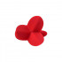 Анальна пробка розширювач 3 пелюстки червона Flower Red Expander Plug (36784) – фото 4