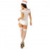 Костюм медсестри білий халат з червоними ґудзиками L/XL (35569) – фото 3
