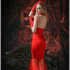 Платье красное сексуальное (One size) (32964) – фото 2