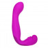 Безремневой страпон с вибрацией Beau фиолетовый 20см диаметр - 4,2 (33773) – фото 5