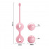 Вагінальний кульки ніжно рожевого кольору Kegel tighten up2 (33797) – фото 3