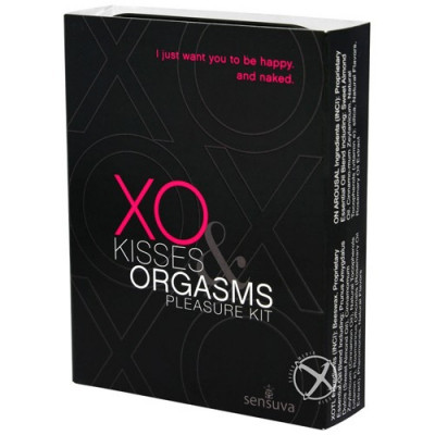 Набор удовольствий клубничка Sensuva - XO Kisses & Orgasms Pleasure (34554) – фото 1