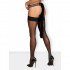 Чулки Cheetia self-supported stockings black S/M (35765) – фото 7