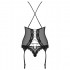 Еротичний корсет з підв'язками для панчох corset & thong S/M (35929) – фото 5