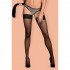 Чулки Cheetia self-supported stockings black S/M (35765) – фото 5