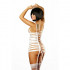 Сексуальне плаття з стрічок біле S/M (25770) – фото 2