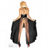 Довге плаття-корсет вініл F132 Noir Handmade L (31436) – фото 3