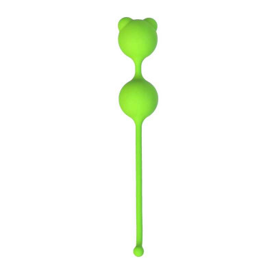 Вагинальные шарики  , силикон, зеленые (41060) – фото 1