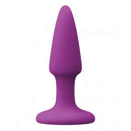 Анальная пробка NS Novelties фиолетового цвета, силиконовая, 7 см х 2.5 см