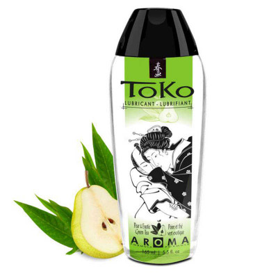 Лубрикант Shunga Toko AROMA - Pear & Exotic Green Tea 165 мл (39470) – фото 1