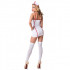 Костюм медсестри білий з червоним 2 предмети   S / M (41975) – фото 3