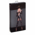 Сексуальний комбінезон з прозорими вставками на стегнах, вініл, Noir Handmade, XL (41737) – фото 3