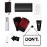Набор мастурбатор, перчатки, очиститель Lelo F1S Developer's Kit Red с вибрацией и пульсацией, черный (42252) – фото 4