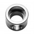 Эрекционное кольцо-фиксатор из стали, серебристое (41510) – фото 3