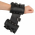 Чорні шкіряні наручники ZADO (S-L) (40445) – фото 2