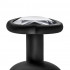 Силіконова анальна пробка каменем TEMPTASIA BLING PLUG LARGE BLACK (34240) – фото 3