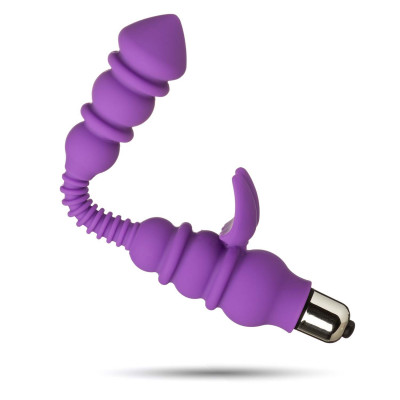 Гнущийся массажер для точки G фиолетовый силикон (33417) – фото 1