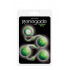 Анальні кульки Renegade Pleasure Balls зелені (28393) – фото 2