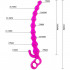 Анальний ланцюжок рожевого кольору (33812) – фото 5