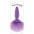 Анальная пробка хвост зайки, Bunny Tails purple (32534) – фото 4