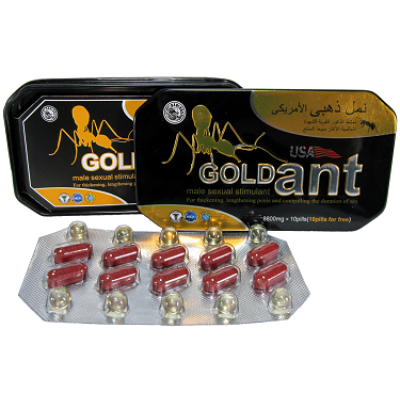 Таблетки для потенции USA Gold Ant, 1 шт (30408) – фото 1