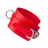 Стильный бондажный набор в сумочке красный, кожзам (32301) – фото 3