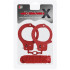 Набор наручники и бандаж BONDX Metal Cuffs красный (21564) – фото 2
