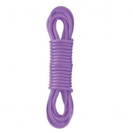 Веревка силиконовая фиолетовая