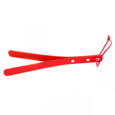 Шлепалка міні червона подвійна Голландія ручна робота (28592) – фото 1
