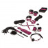 БДСМ набор с заданиями, 11 предметов, черный с розовым (34454) – фото 3
