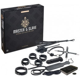 БДСМ набор с заданиями Master & Slave BDSM Kit, Black