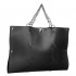 Стильний бондажный набір в сумочці, чорний, замкожа (32300) – фото 10