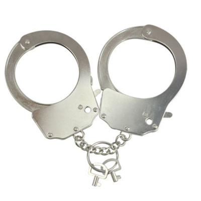 Металеві Наручники Adrien Lastic Handcuffs (29235) – фото 1