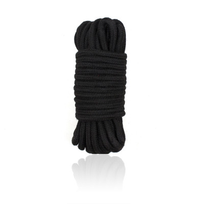Мотузка для шибарі чорна 10 м.  (33097) – фото 1