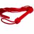 Флоггер (плетка) красный силикон   75 см Голландия ручная работа (28612) – фото 2