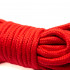 Мотузка для шибарі та бондажу Bind Love, червона, 10 метрів (31268) – фото 2